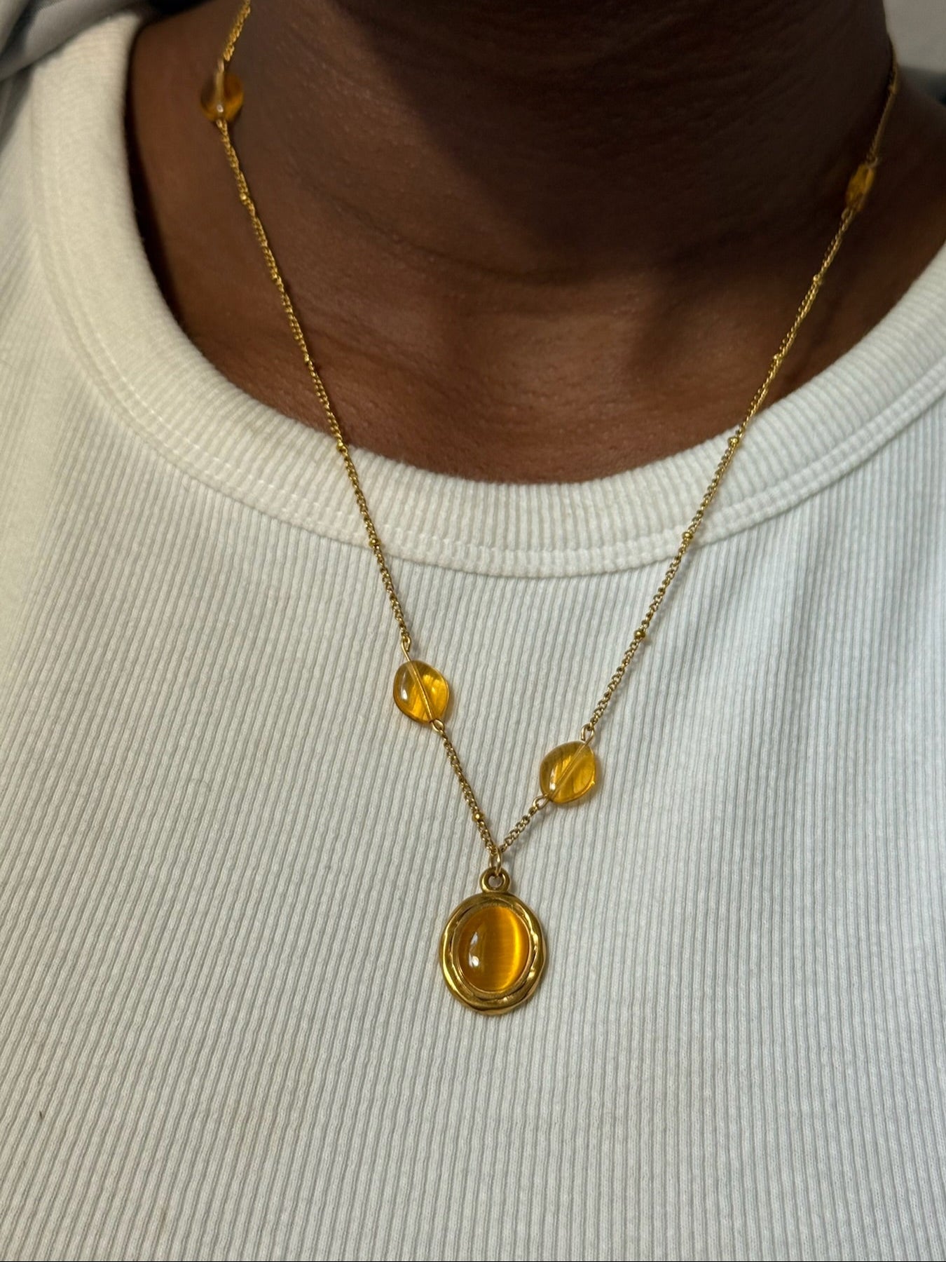 Collar Citrino