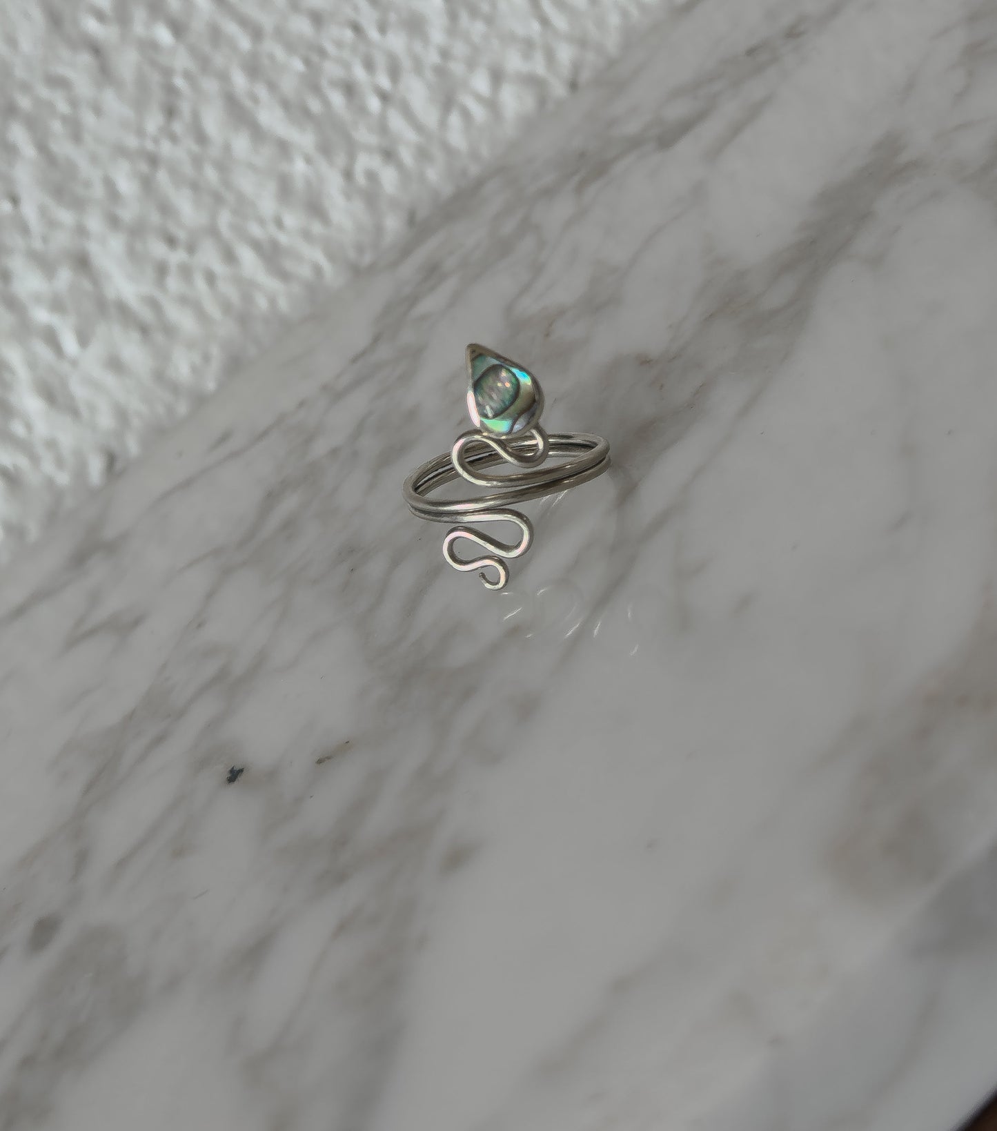 Anillo Gota Abalón
