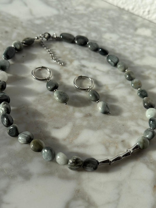 Conjunto Ágata Gris