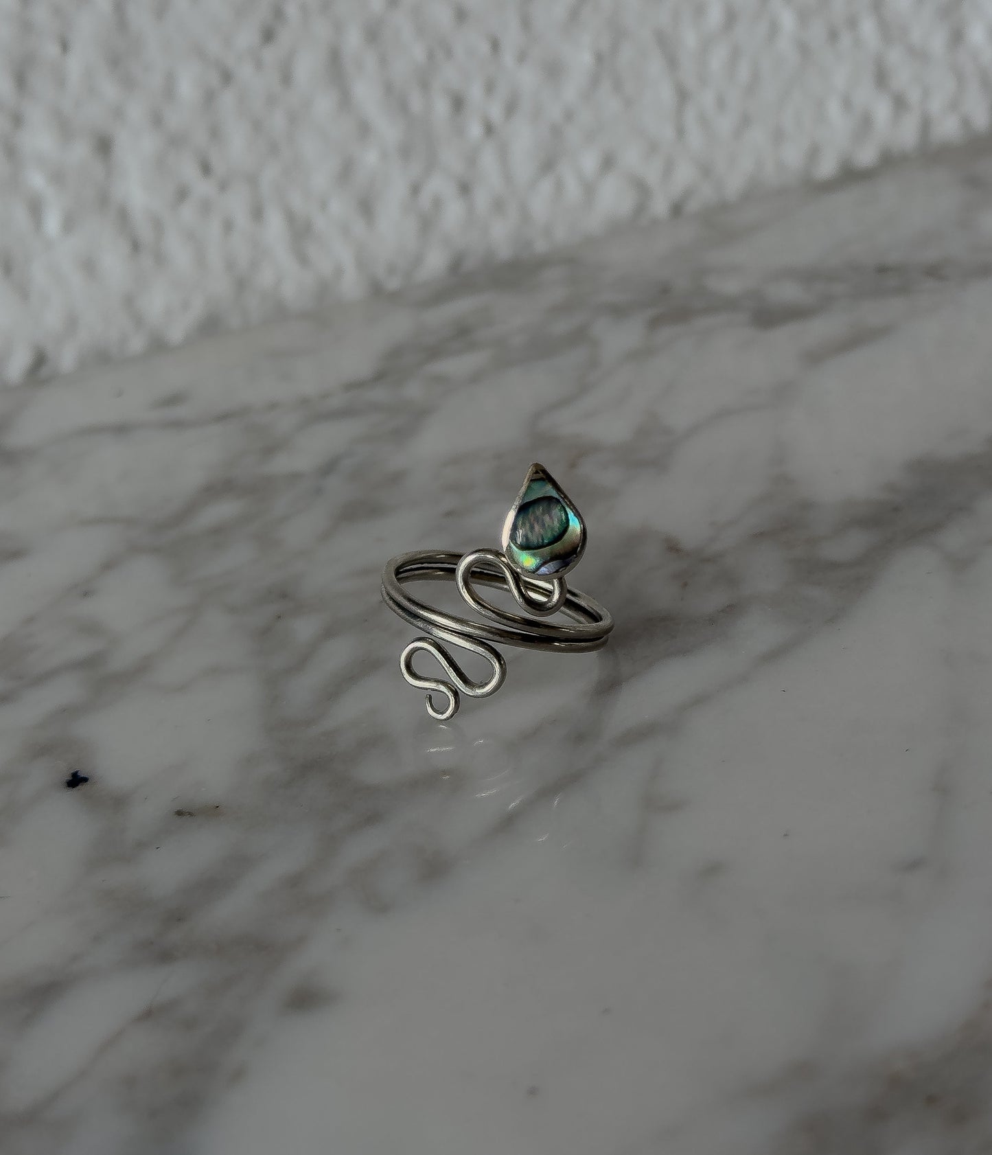 Anillo Gota Abalón