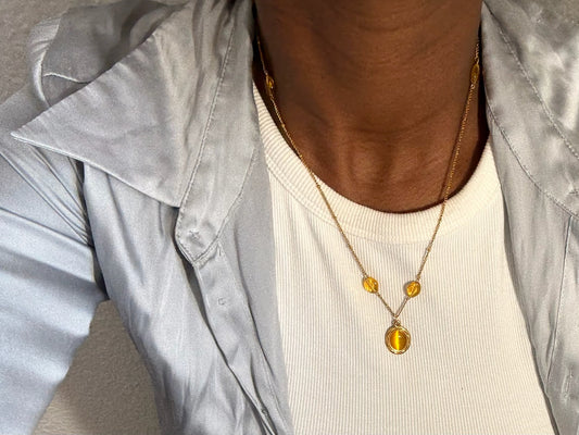 Collar Citrino