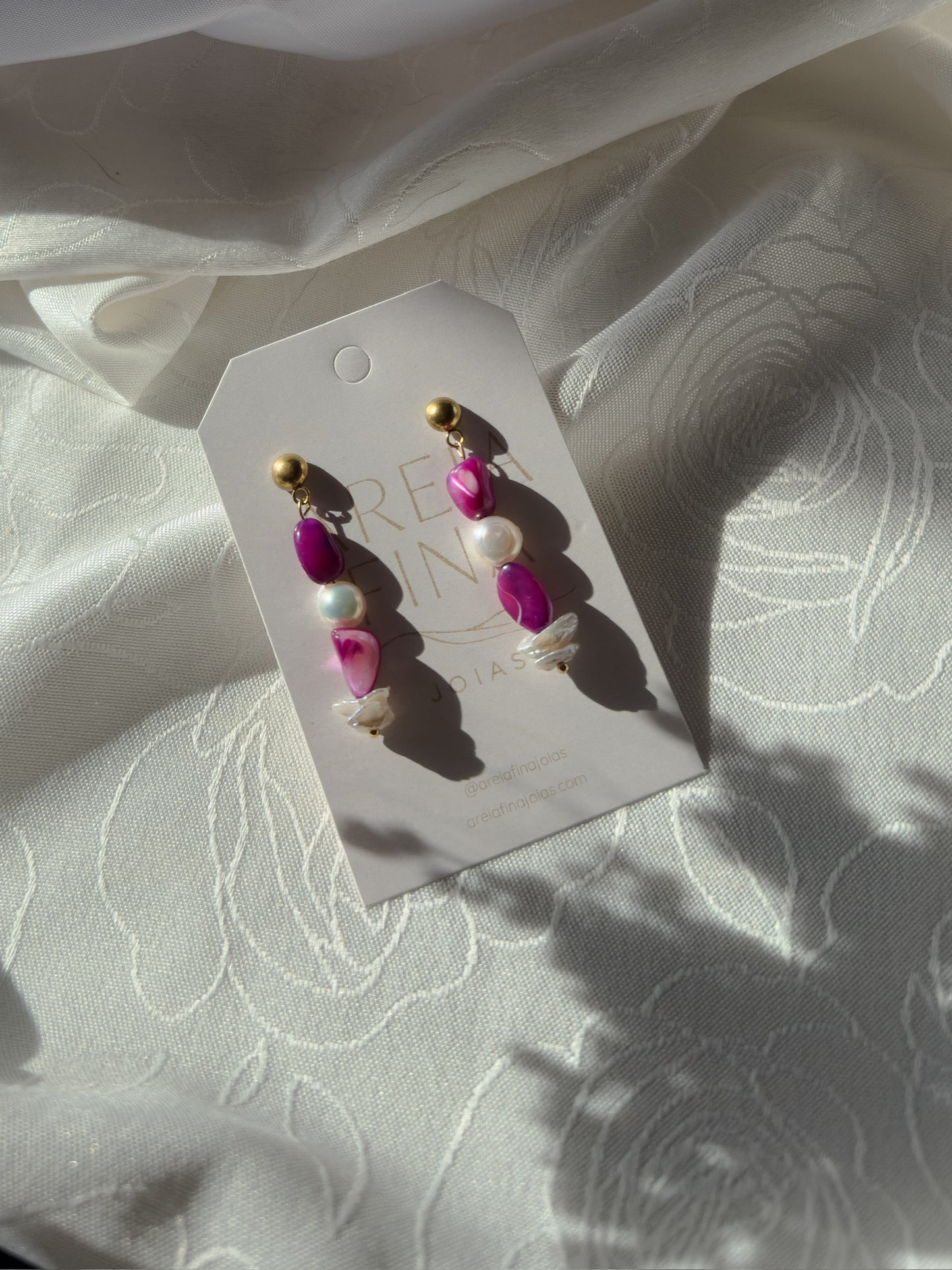 Pendientes Concha de Trochus