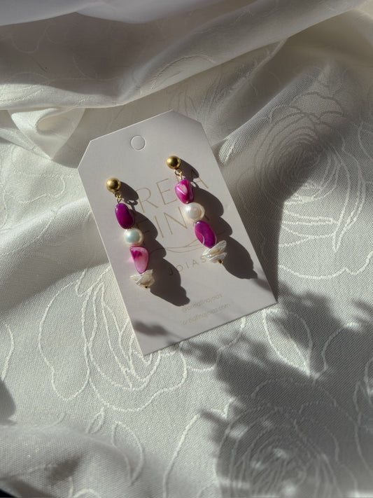 Pendientes Concha de Trochus