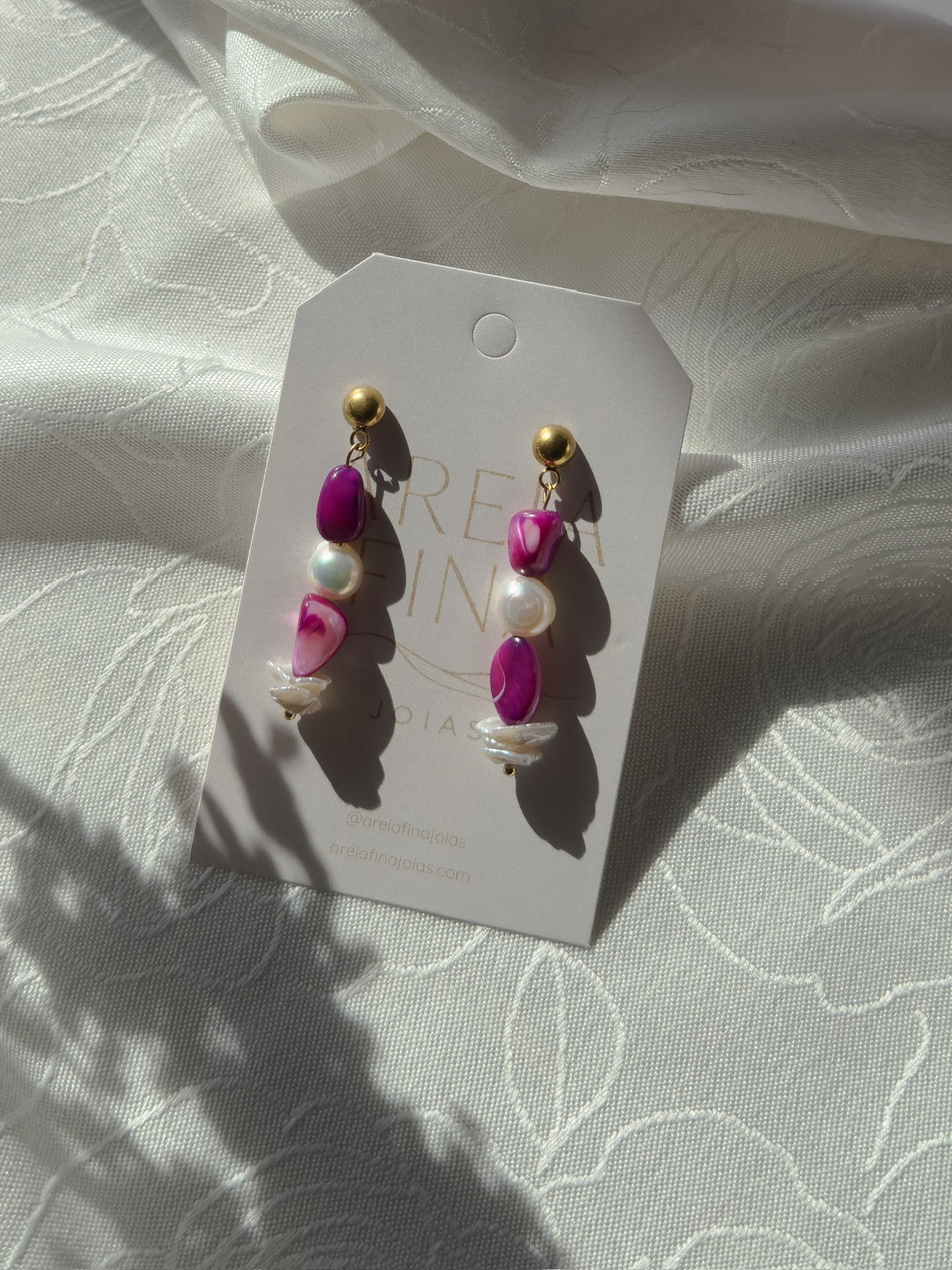 Pendientes Concha de Trochus